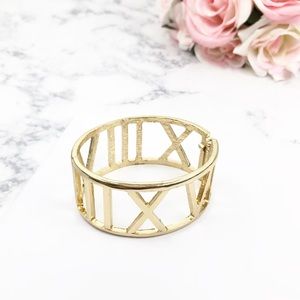 Roman Numeral Bracelet Bangle
